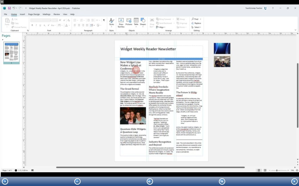 Publisher 2021 and 365 Quick Reference Guide – TeachUcomp, Inc.