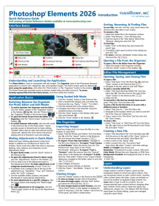 Photoshop Elements 2026 Quick Reference Guide – TeachUcomp, Inc.