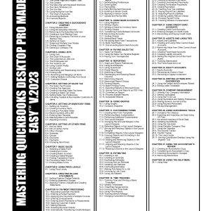 mastering quickbooks 2021 read online